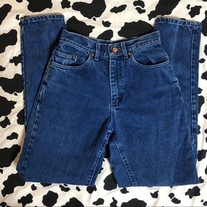 classic Lee high waisted dark wash denim jeans ☆彡
